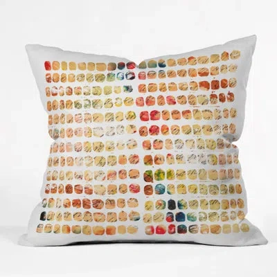 Deny Designs Funny Blocks Throw Pillow