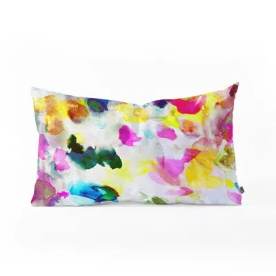 Deny Designs Gabriela Fuente Florastic Indoor/outdoor Lumbar Pillow