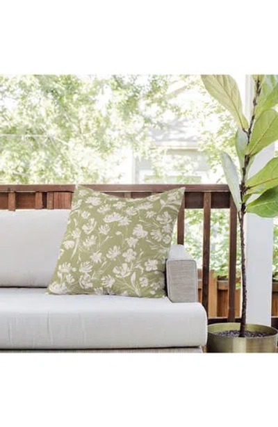 Deny Designs Gabriela Fuente Martinez Accent Pillow In Green