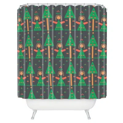 Deny Designs Gabriela Larios Angels Single Shower Curtain