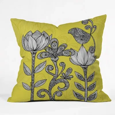 Deny Designs Garden Throw Pillow