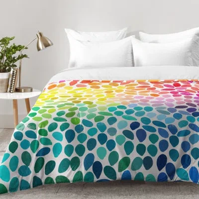Deny Designs Garima Dhawan Comforter Set In Red,yellow,blue
