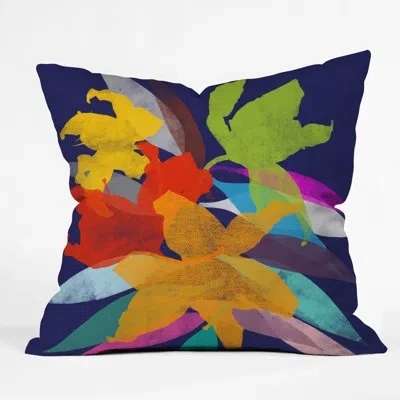 Deny Designs Garima Dhawan Lily Indoor/outdoor Throw Pillow