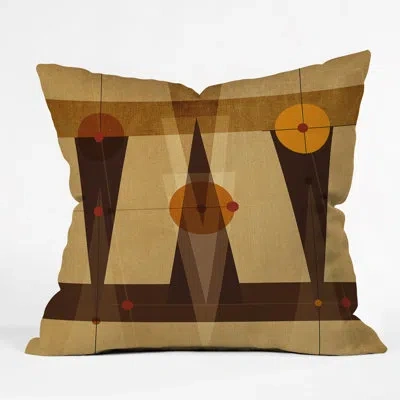 Deny Designs Geometric Abstract Throw Pillow