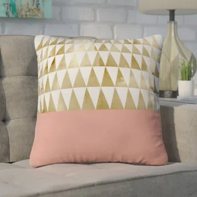 Deny Designs Georgiana Paraschiv Triangles Outdoor Throw Pillow