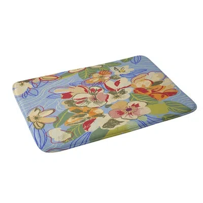 Deny Designs Gigi Rosado Morning Oasis Memory Foam Bath Mat