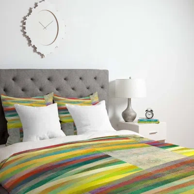 Deny Designs Graphic Duvet Cover In Lightweight