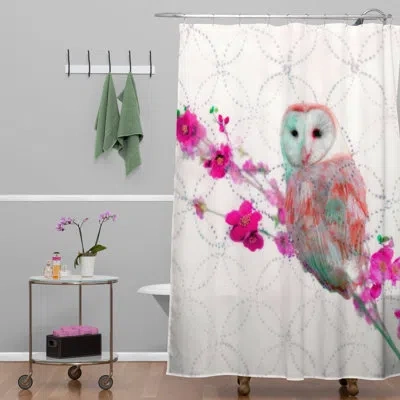 Deny Designs Hadley Hutton Quinceowl Single Shower Curtain