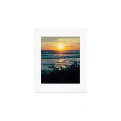 Deny Designs Hannah Kemp Coastal Summer Art Print - Unframed In Blue