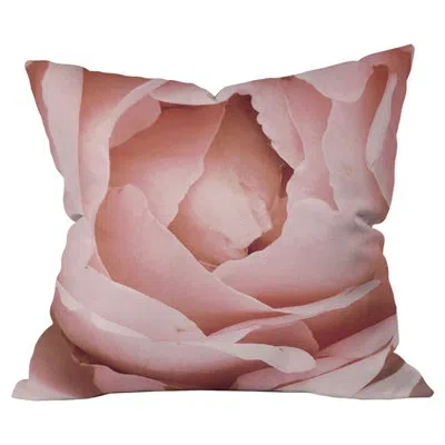 Deny Designs Happee Monkee Versailles Rose Outdoor Throw Pillow