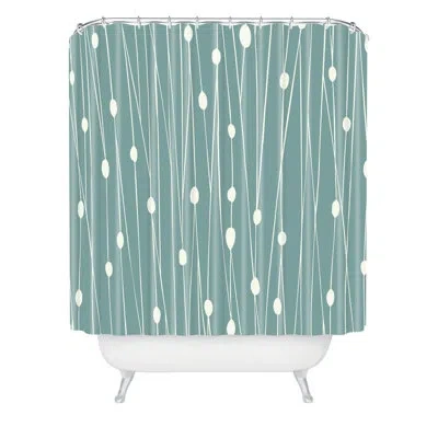 Deny Designs Heather Dutton Abstract Shower Curtain Set + Hooks