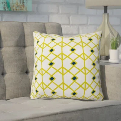 Deny Designs Heather Dutton Citron Indoor/outdoor Throw Pillow