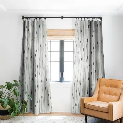 Deny Designs Heather Dutton Entangled Sandstone 1pc Blackout Window Curtain Panel