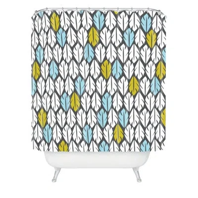 Deny Designs Heather Dutton Floral Shower Curtain Set + Hooks