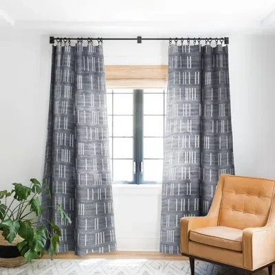 Deny Designs Holli Zollinger Bogo Denim Mudcloth Light 1pc Blackout Window Curtain Panel