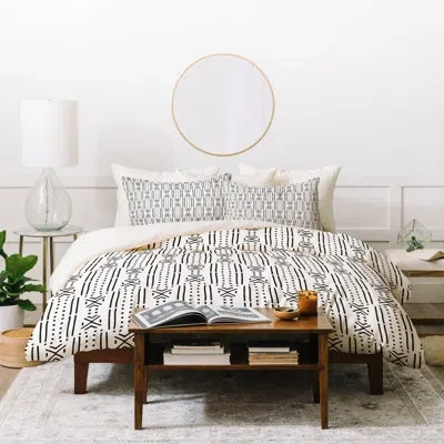 Deny Designs Holli Zollinger Duvet Cover Set In White