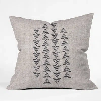 Deny Designs Holli Zollinger Holli Zollinger French Tri Arrow Indoor/outdoor Throw Pillow