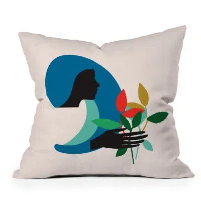 Deny Designs Holli Zollinger Holli Zollinger Zodiac Virgo Outdoor Square Pillow Cover & Insert