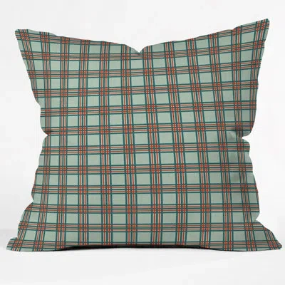 Deny Designs Holli Zollinger Outdoor Square Pillow Cover & Insert In Green;red