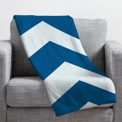 Deny Designs Holli Zollinger Throw In Blue;white