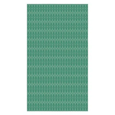 Deny Designs Holli Zollinger Zola Kantha Green Tablecloth In White;green