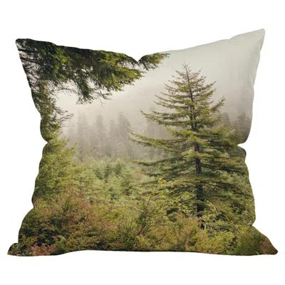 Deny Designs Into The Mist Outdoor Throw Pillow