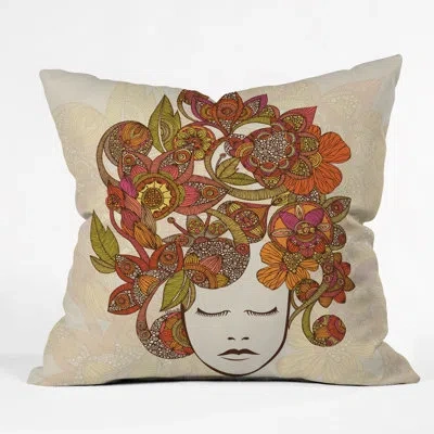 Deny Designs Its All In Your Head Throw Pillow