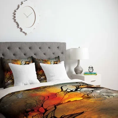 Deny Designs Iveta Abolina Before The Storm Duvet Cover In Lightweight