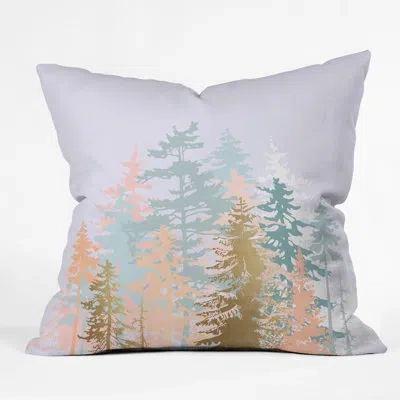 Deny Designs Iveta Abolina Blush Forest Euro Pillow