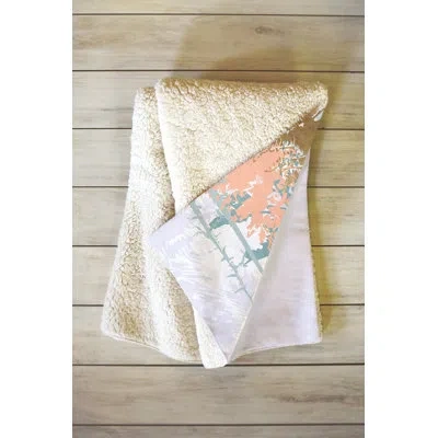 Deny Designs Iveta Abolina Blush Forest Throw In Pink