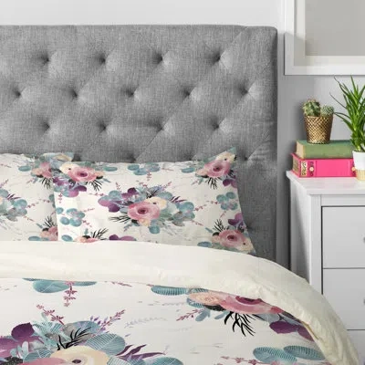 Deny Designs Iveta Abolina Comforter Set In Blue,white