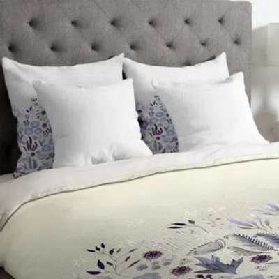 Deny Designs Iveta Abolina Duvet Cover In Purple