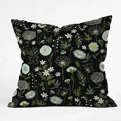Deny Designs Iveta Abolina Fleur I Indoor/outdoor Throw Pillow