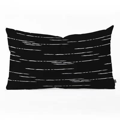 Deny Designs Iveta Abolina La Jardin Noir Oblong Lumbar Pillow