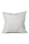Deny Designs Iveta Throw Pillow In Beige