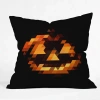 Deny Designs Jackolantern Throw Pillow