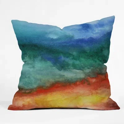 Deny Designs Jacqueline Maldonado Leaving California Throw Pillow