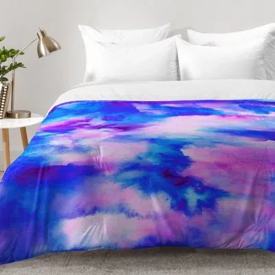 Deny Designs Jacqueline Maldonado Someday Some Sky Comforter Set In Purple