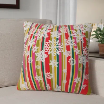 Deny Designs Jade Flakes Throw Pillow