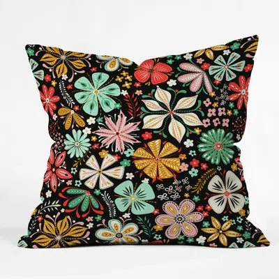 Deny Designs Jenean Morrison Petal Pop Throw Pillow