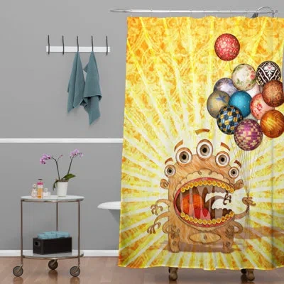 Deny Designs Jose Luis Guerrero Monster Single Shower Curtain