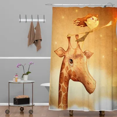 Deny Designs Jose Luis Guerrero Star 1 Single Shower Curtain