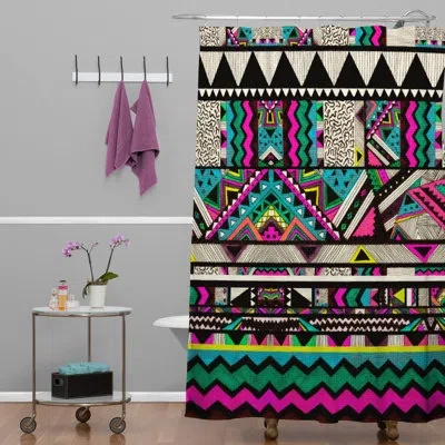 Deny Designs Kris Tate Fiesta 1 Single Shower Curtain