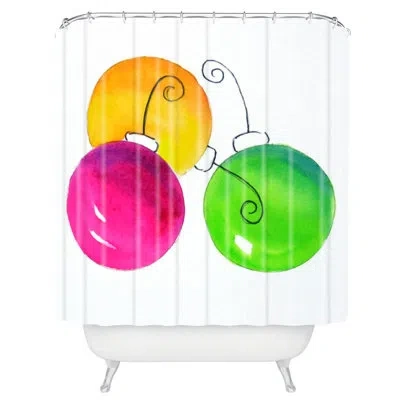 Deny Designs Laura Trevey Holiday Single Shower Curtain