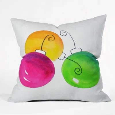 Deny Designs Laura Trevey Holiday Throw Pillow