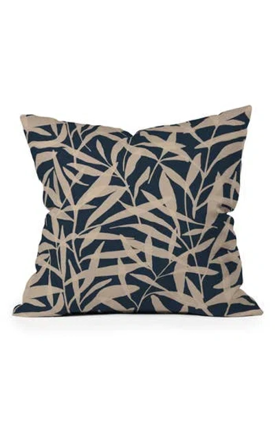 Deny Designs Leaf Print Throw Pillow