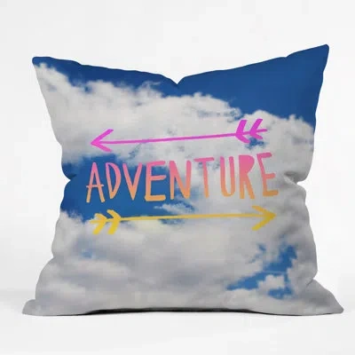 Deny Designs Leah Flores Adventure Sky Throw Pillow