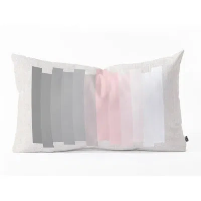 Deny Designs Lining Oblong Indoor/outdoor Lumbar Pillow