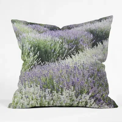 Deny Designs Lisa Argyropoulos Lavender Dreams Indoor/outdoor Throw Pillow