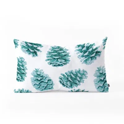 Deny Designs Lisa Argyropoulos Pine Cones Oblong Indoor/outdoor Pillow Cover & Insert